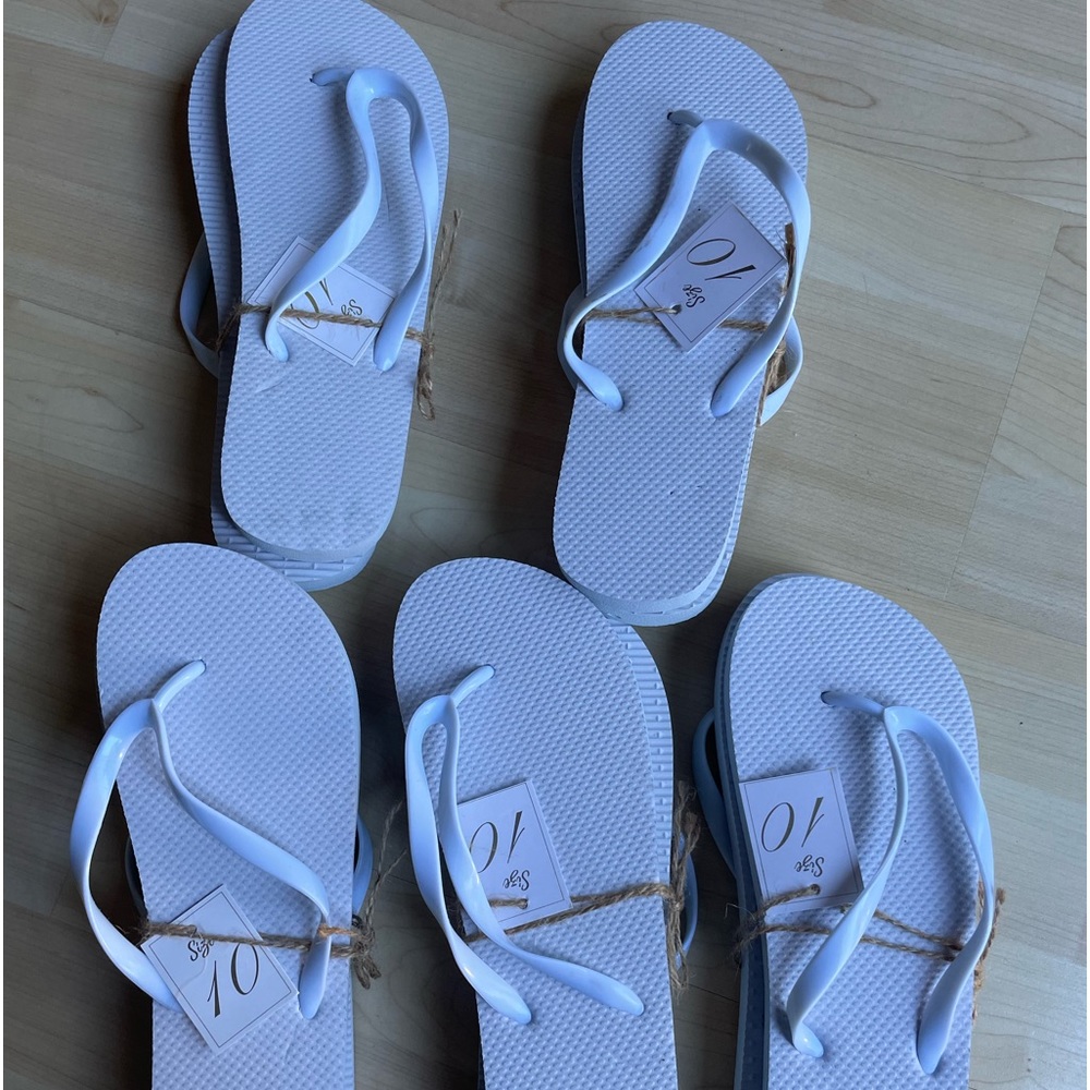 Lot of 5 pairs sandals